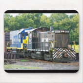 Norfolk südlicher Schalter 1001 2105 u. CSX 1537 Mousepad (Vorne)