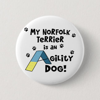 Norfolk-Terrier-Agility-Hund Button
