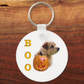 Norfolk Terrier Boo Schlüsselanhänger (Vorderseite)