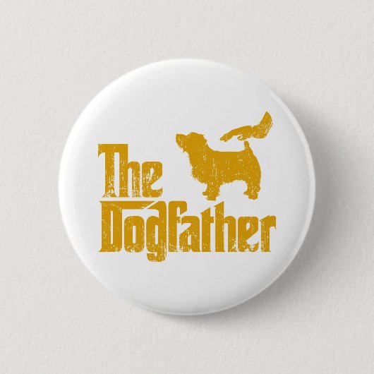 Norfolk Terrier Button (Vorderseite)