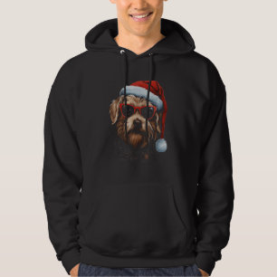 Norfolk Terrier Christmas Dog Xmas Holiday Santa H Hoodie