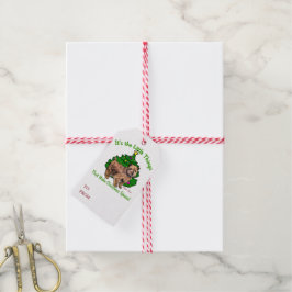 Norfolk Terrier Christmas Geschenkanhänger