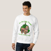 Norfolk Terrier Christmas Geschenke Sweatshirt (Vorne ganz)