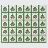 Norfolk Terrier Christmas Geschenkpapier (Flach)