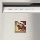 Norfolk Terrier Christmas Magnet (In Situ (Geschirrspüler))