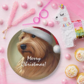 Norfolk Terrier Christmas Pappteller (Party)