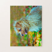 Norfolk Terrier Dog. Puzzle (Vertikal)