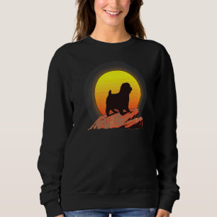 Norfolk Terrier Dog Sunrise Sweatshirt