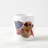 Norfolk Terrier Flag Kaffeetasse (Mittel)