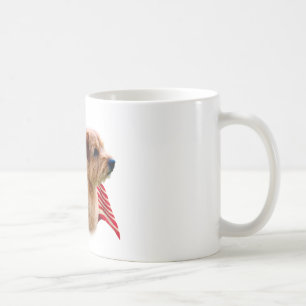 Norfolk Terrier Flag Kaffeetasse