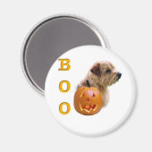Norfolk Terrier Halloween Boo Magnet (Vorderseite/Rückseite)