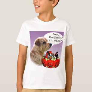 Norfolk Terrier Halloween Candy T-Shirt