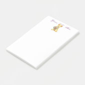 Norfolk Terrier Heart Mama Post-it Klebezettel (angewinkelt)