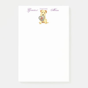 Norfolk Terrier Heart Mama Post-it Klebezettel