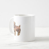 Norfolk Terrier Kaffeetasse (Vorderseite Links)