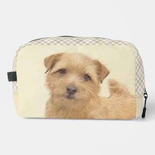 Norfolk Terrier Malerei Niedlich Original Hunde Ku Waschbeutel