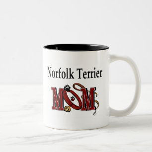 Norfolk Terrier Mama Tasse