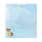Norfolk Terrier Notepad Notizblock (Vorderseite)