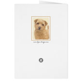 Norfolk Terrier Painting - Original Dog Art (Hinten)