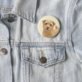 Norfolk Terrier Painting - Original Dog Art Button (Beispiel)