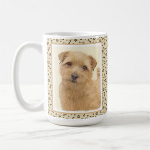 Norfolk Terrier Painting - Original Dog Art Kaffeetasse
