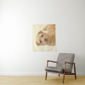 Norfolk Terrier Painting - Original Dog Art Wandteppich (Beispiel)