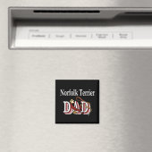 Norfolk Terrier Papa Magnet (In Situ (Geschirrspüler))