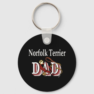 Norfolk Terrier Papa Schlüsselanhänger