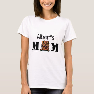 Norfolk Terrier Personalisierte Mama T-Shirt