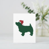 Norfolk Terrier Postkarte (Stehend Vorderseite)