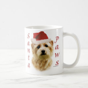 Norfolk Terrier Santa Paws Kaffeetasse
