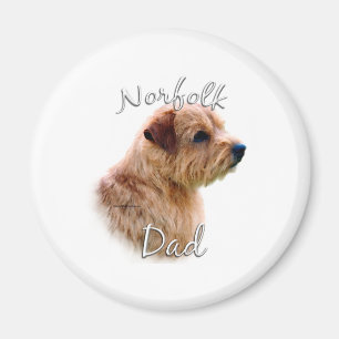 Norfolk Terrier Vater 2 Magnet
