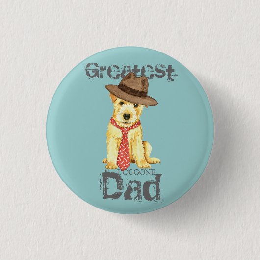 Norfolk Terrier Vater Button (Vorderseite)