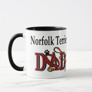 Norfolk Terrier Vater Gifts Tasse