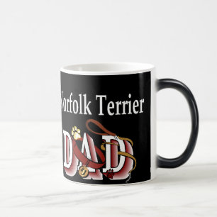 Norfolk Terrier Vater Gifts Verwandlungstasse