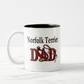 Norfolk Terrier Vater Tasse (Links)