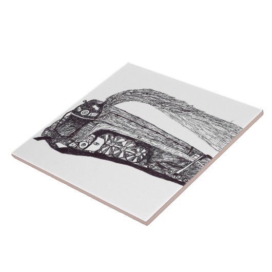 Norfolk und Western 611 Tile Fliese (Seite)