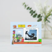 Norfolk, VA! Mermaids auf Tour Postkarte (Stehend Vorderseite)