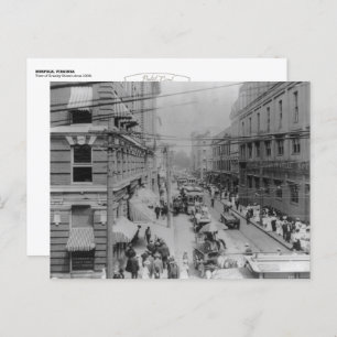 Norfolk, Virginia circa 1906 Postcard - Granby St. Postkarte