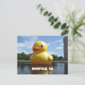 Norfolk, Virginia (Ente) Postkarte (Stehend Vorderseite)