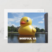 Norfolk, Virginia (Ente) Postkarte (Vorne/Hinten)