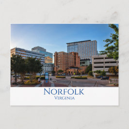 Norfolk, Virginia Postkarte