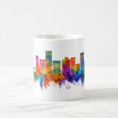 Norfolk Virginia Skyline Kaffeetasse (Mittel)
