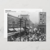 Norfolk, Virginia um 1906 Postkarte (Vorne/Hinten)