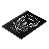 Norfolk Virginia Vintag Eagle Notizblock (Linke Seite)