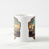 Norfolk, Virginia | VINTAG Kaffeetasse (Mittel)