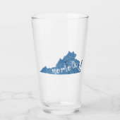 Norfolk Virginia Wood Grain Glas (Vorderseite)