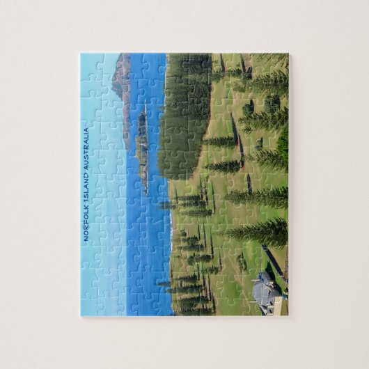 Norfolkinsel Australien Puzzle (Vertikal)