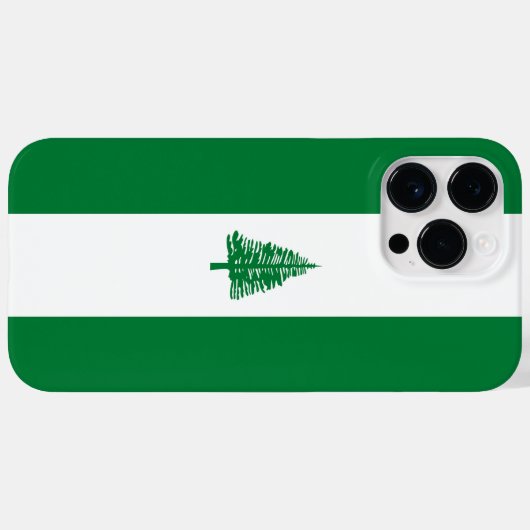 Norfolkinsel-Flagge Case-Mate iPhone Hülle (Rückseite (Horizontal))