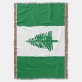 Norfolkinsel-Flagge Decke (Vorderseite Vertikal)